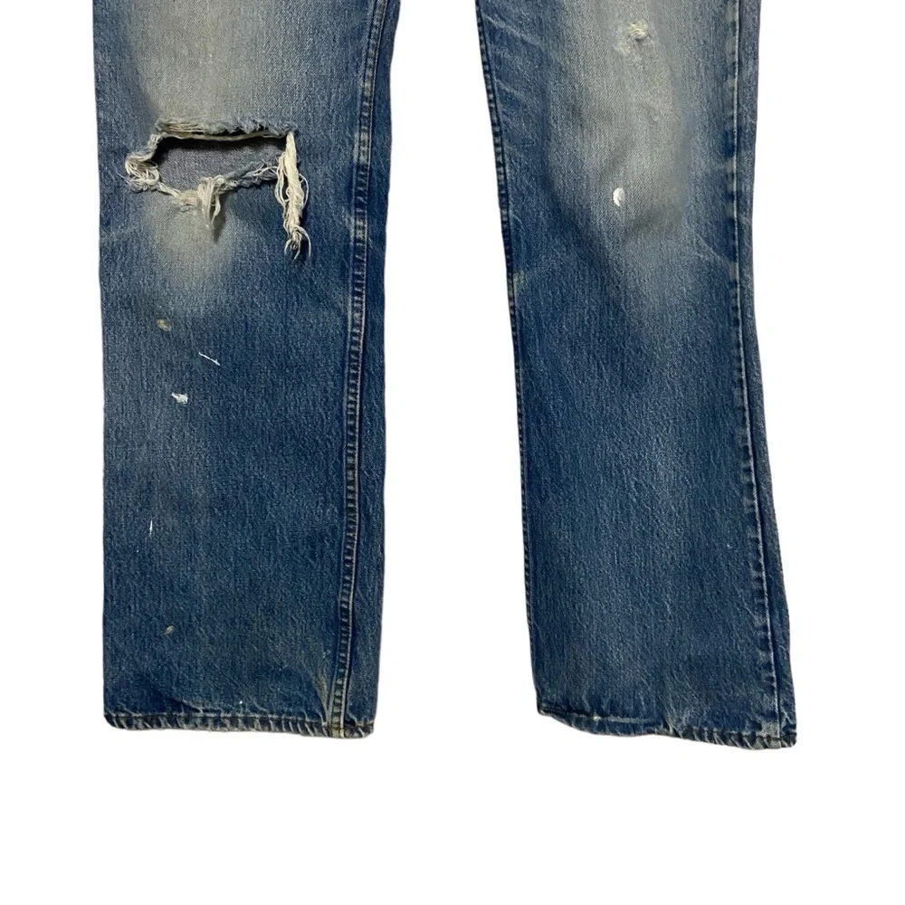 Vintage Orange Tab Levi’s 517 Jeans Men’s Size 38W Blue Jeans